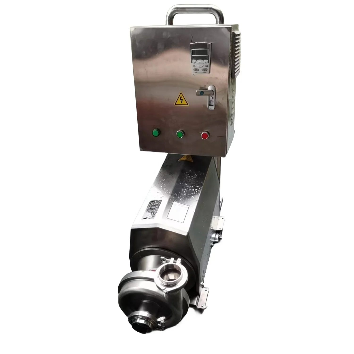 Dairy milk pump centrifugal water pump sanitary centrifugal pump with On and off Control Box