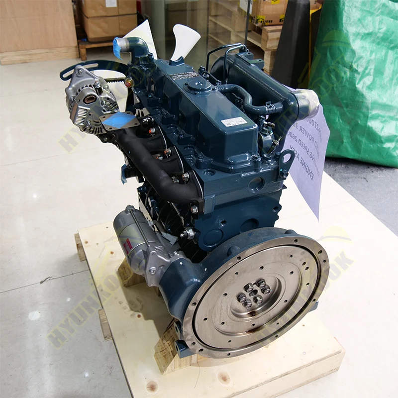 Hyunkook оригинальный новый V2403-M дизельный двигатель детали V2403-T двигателя экскаватора V2403-M-T-ET06 в сборе для Kubota V2403