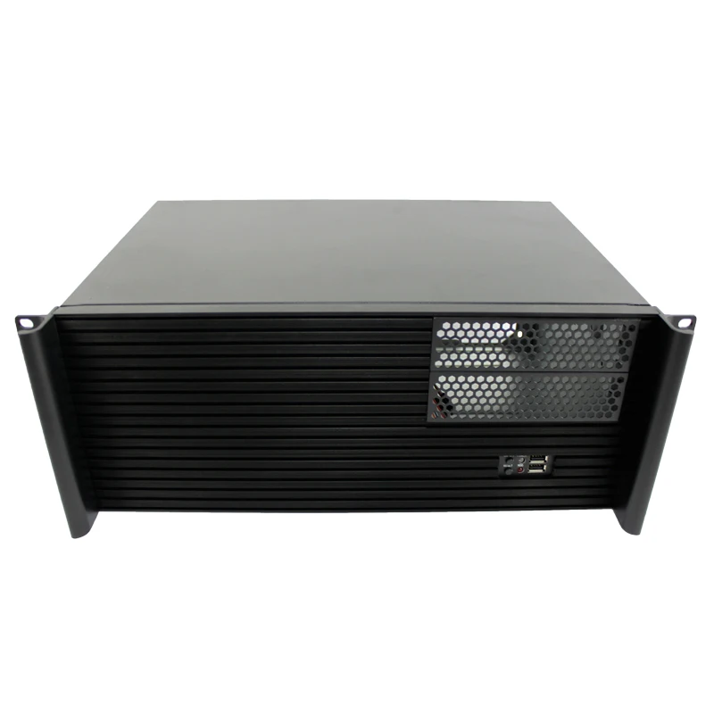 4u 19 дюймов короткий чехол для MATX MB rackmount промышленный сервер компьютер с CD-ROM
