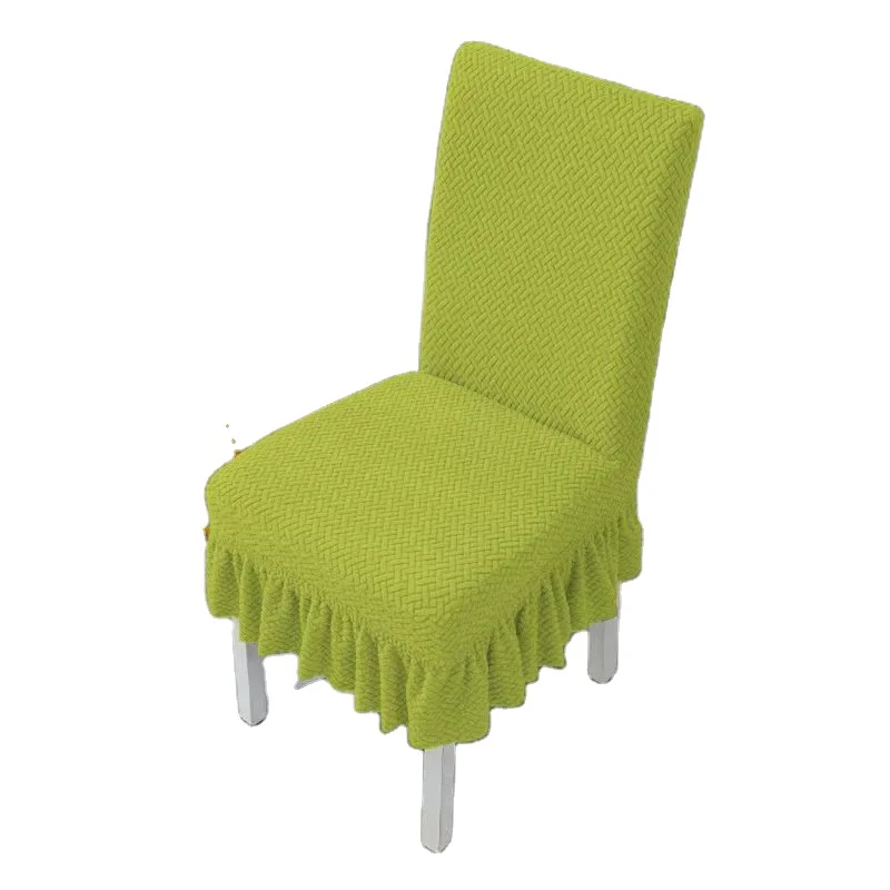 New elastic all-purpose chair cover for home use  Thickened seat cover  Table chair covers