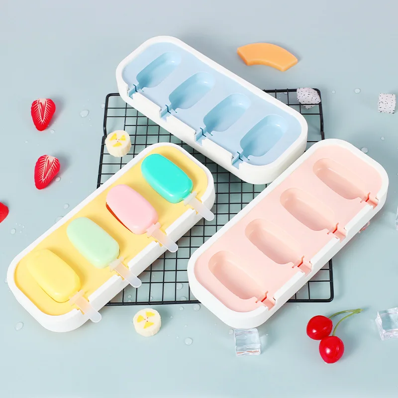 Wholesale Children Cheese Stick Models Ice-cream Molds With Cover