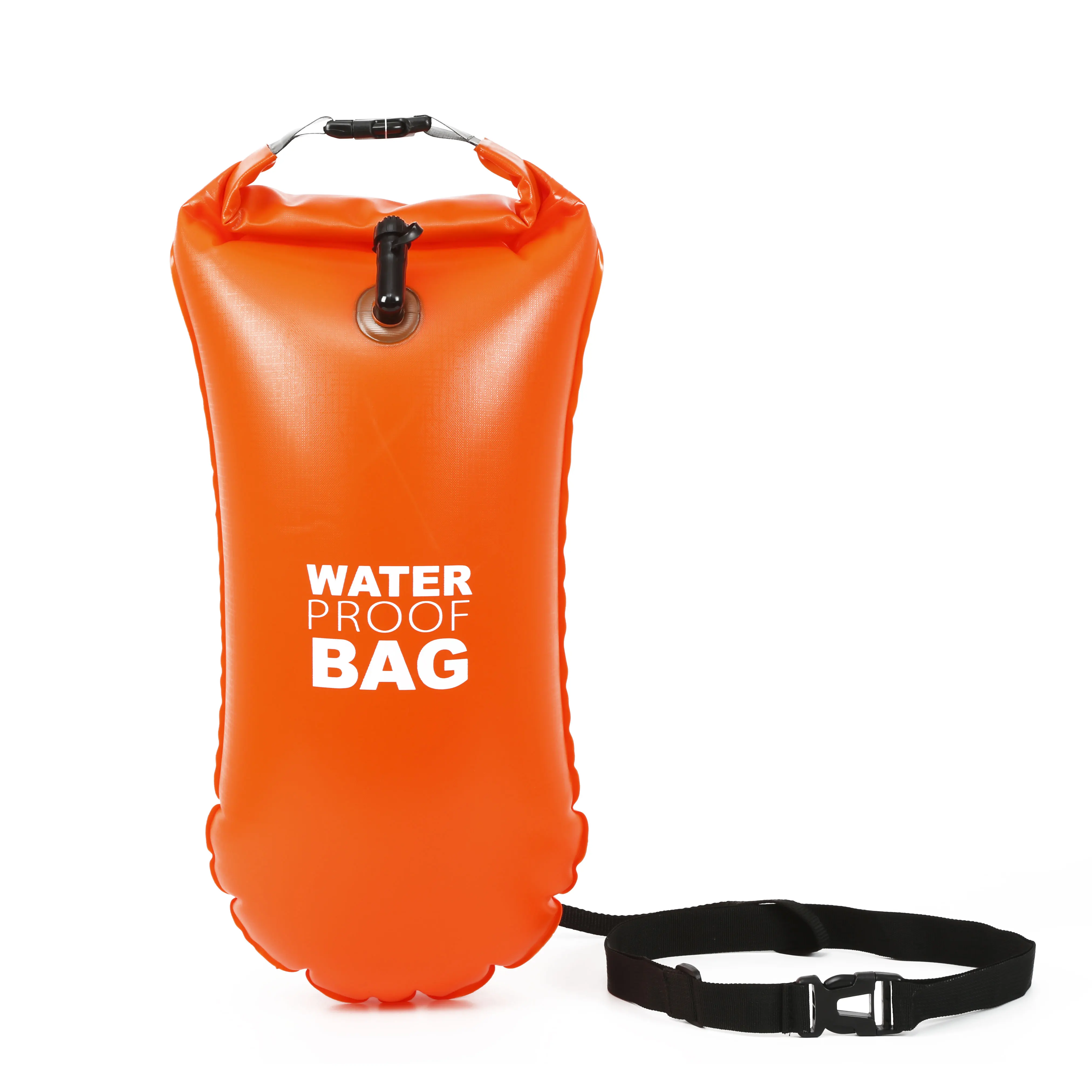Light Weight PVC Inflatable Floating Storage Safety Swim buoy Open Water Marker  Swimming Buoy