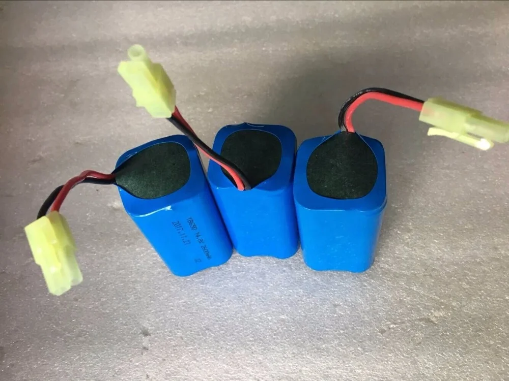 lithium ion battery pack 14.8v 2600mah 5200mah for robot vacuum cleaner for bicycle scooter bike motorcycle boat toy car tools