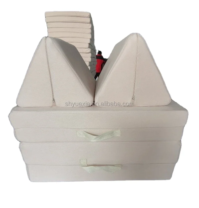 Knit Fabric Waterproof Liners Set Of Comfort Sofa Play Couch Kids Nugget