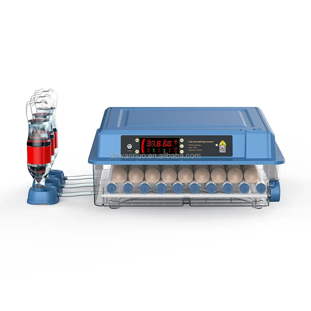 Wholesale Home Use 9-400 Eggs Hatchery Machine Dual Power Fully Automatic Mini 64 Chicken Egg Incubators for Sale