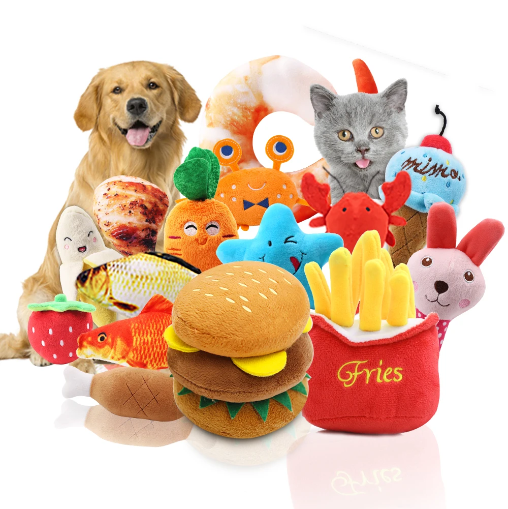 Wholesale Pet Plush  Chew Toy Fashion Cute Soft Durable  Dog Toys