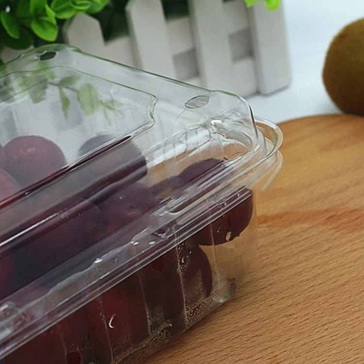 Supermarket Disposable Fruit And Vegetable Plastic Packaging Box