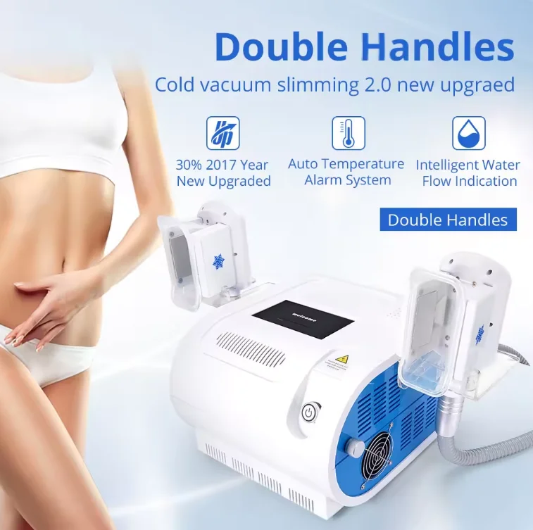 Desktop double head negative pressure slimming machine
