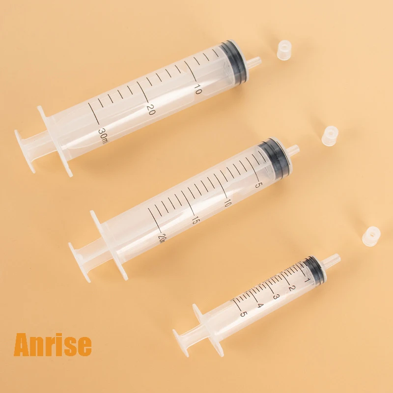 Clear Plastic 5ml Syringe Filter 10ml 20ml Straight Draw Cosmetics Funnel Dropper Pump Draw Scale Syringe Perfume Dispenser