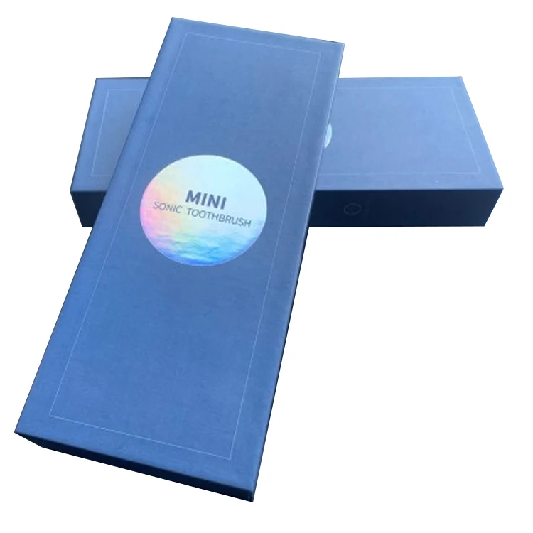 Customized Printed Rectangle Electric Toothbrush Packaging Box Toothbrush  Gift Paper Box