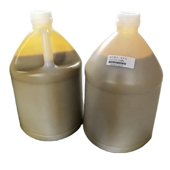 china supplier no smell konica 1024 14pl ink for solvent printer