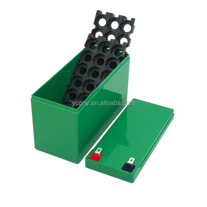 yichun qihangyi 12v 7ah battery box 18650 3*7 box battery storage box 3x7 18650 40a