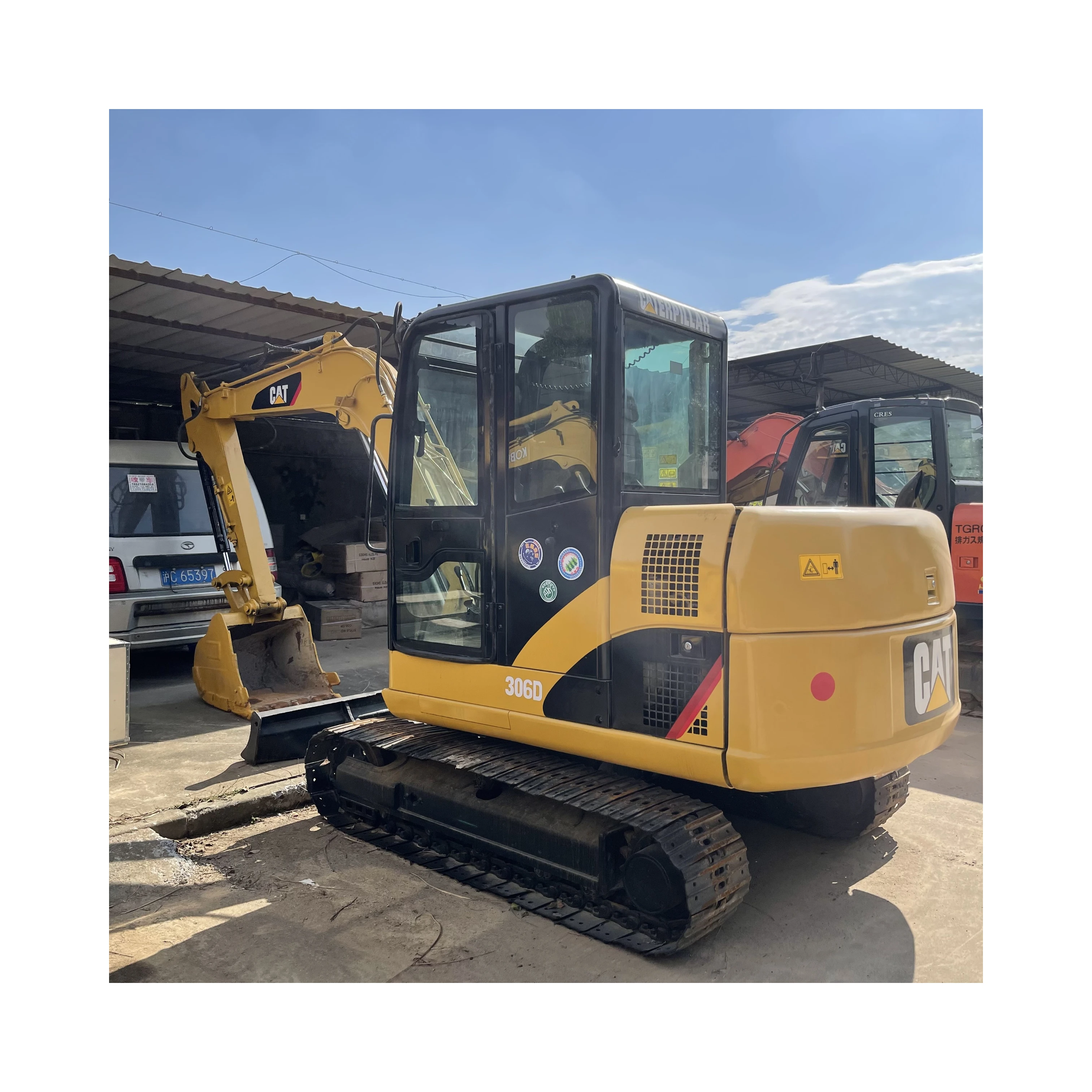 Used Caterpillar Cat 306d Excavator / Cat Excavator 305 306 307 308 Mini Caterpillar Excavator For Sale
