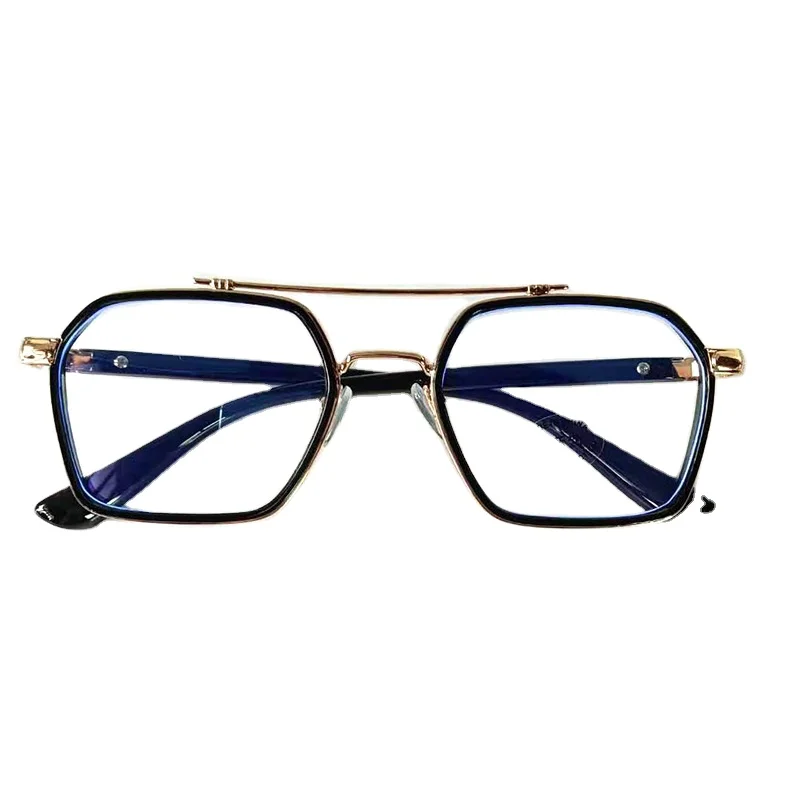 Hot Sale OEM Korean Style Retro Plastic+frame Glasses