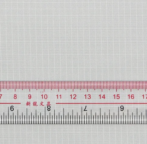 IN STOCK 100%N 210D Nylon Oxford Ripstop fabric with PU coating waterproof Plaid Genre of Fabric