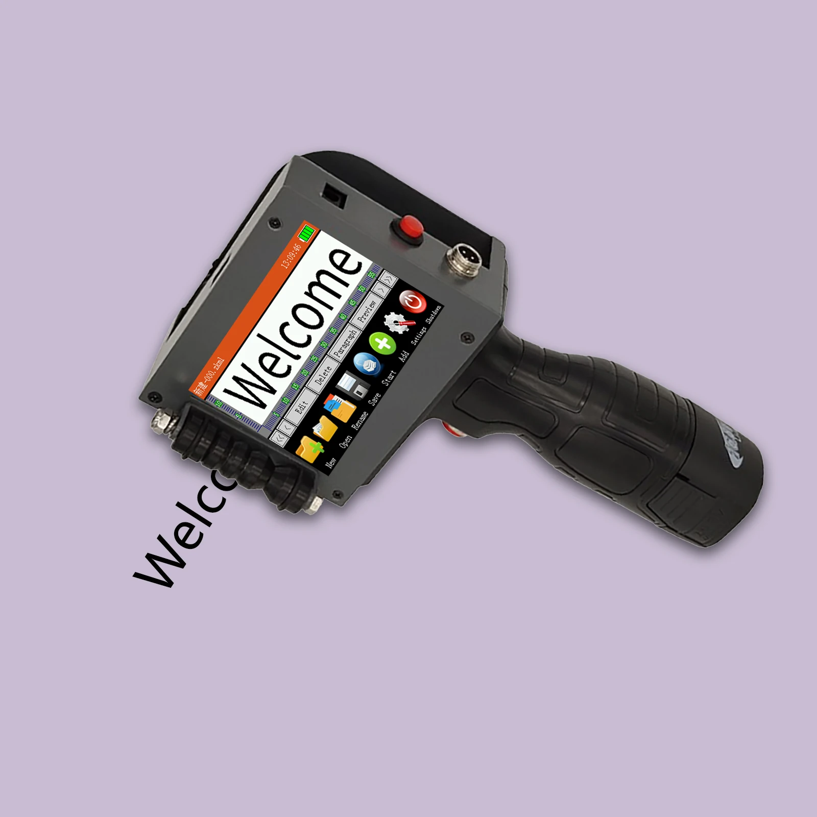 2021 new design ZK1680 industrial portable inkjet printer