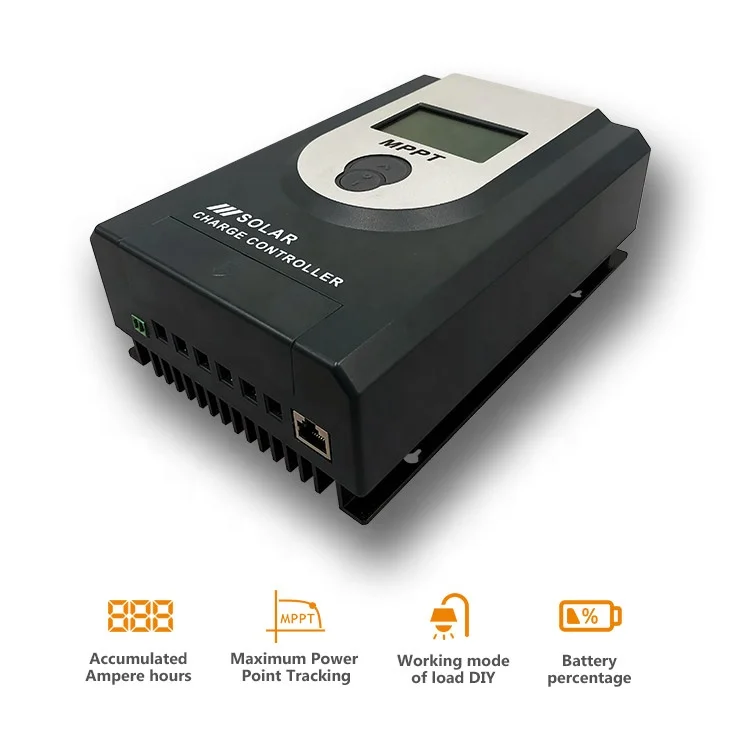 OEM intelligent battery solar charge controller 10amp 20amp 30amp 40amp 50amp 60amp mppt solar panel regulator