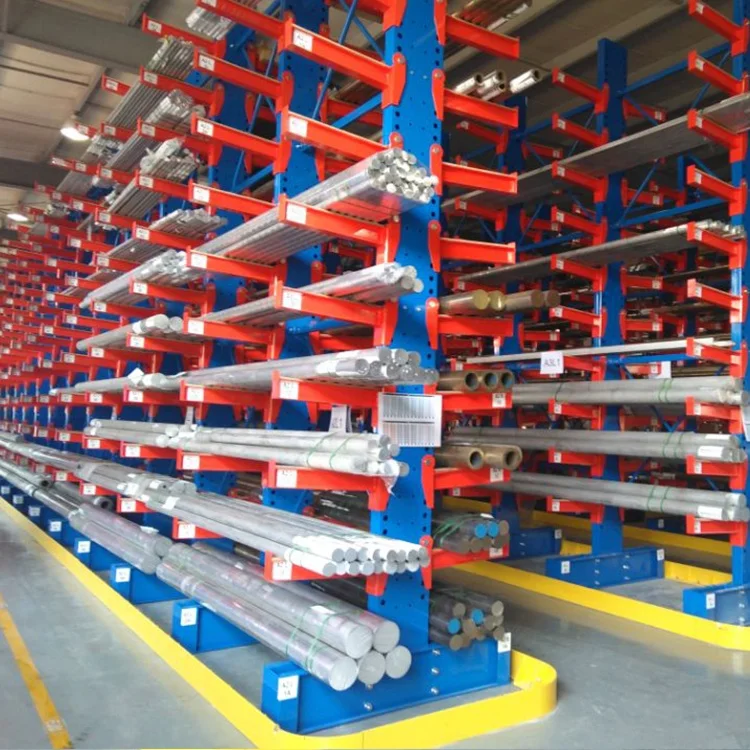 Jracking Heavy Duty Single and Double-Sided Multi-Level Storage Cantilever Rack for Warehouses Cargo & Storage Equipment