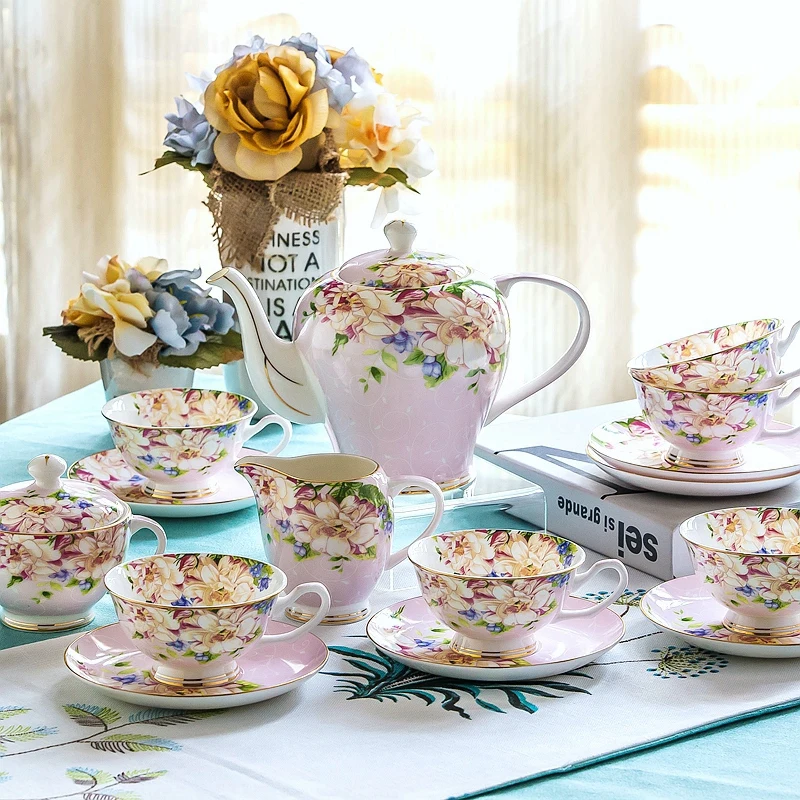 Tableware sets ceramic plate homeware gold plated dinnerware set