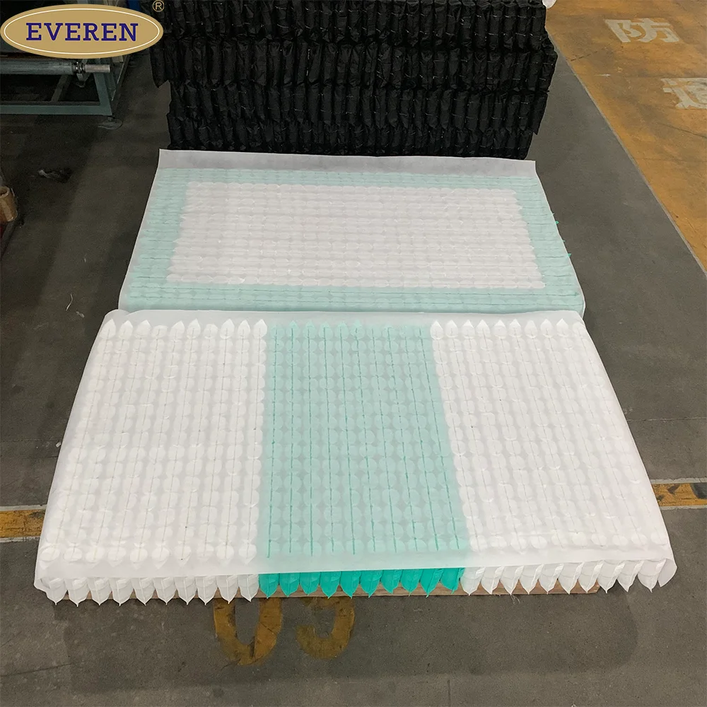 EVEREN Mattress In A Box Pocket Spring Mattress Top Quality Soft Mattress