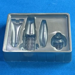 2022 latest design blister packaging box transparent plastic inner liner to accept customer customization