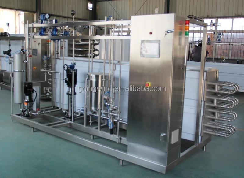 Automatic 500l milk pasteurizer 500 liter pasteurization machine 500l/h litres small scale pasteurizing equipment price for sale