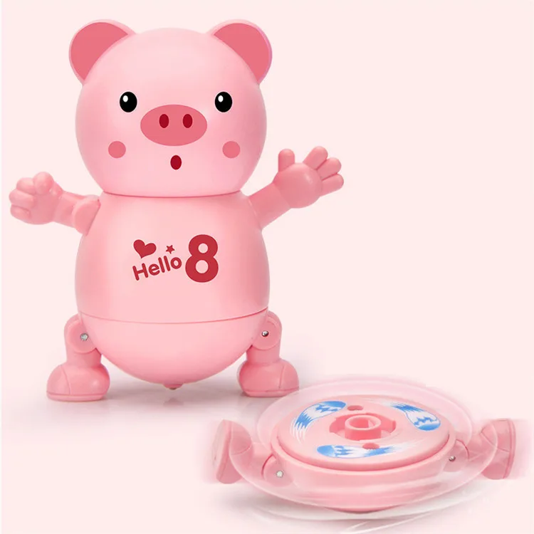 Kids early education cartoon rotating decompression fidget spinner toy animal