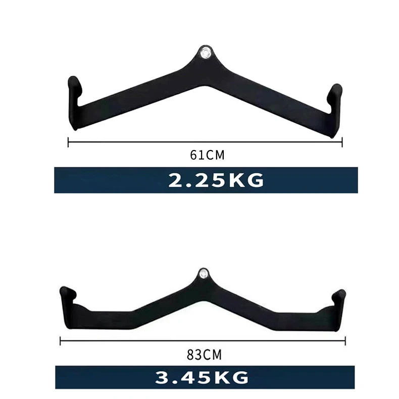 Gym use mag bars all handles for high pully cable crssover machine Multi back training Lat r T bar V bar