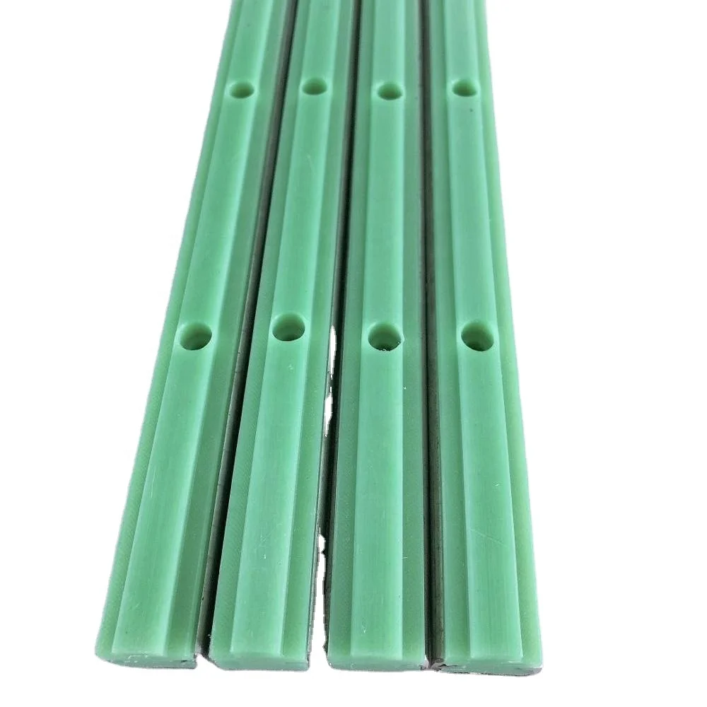 UPE CNC зеленая износостойкая направляющая для слежения за механической обработкой