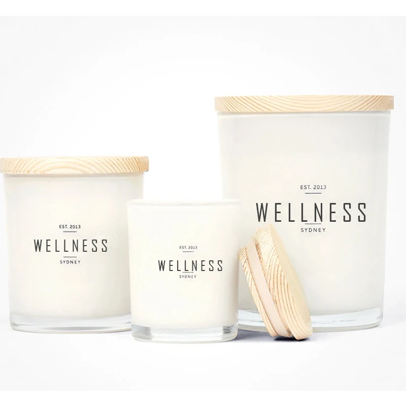 Clean burning special design new coming cheap natural soy wax wood wick scented candles