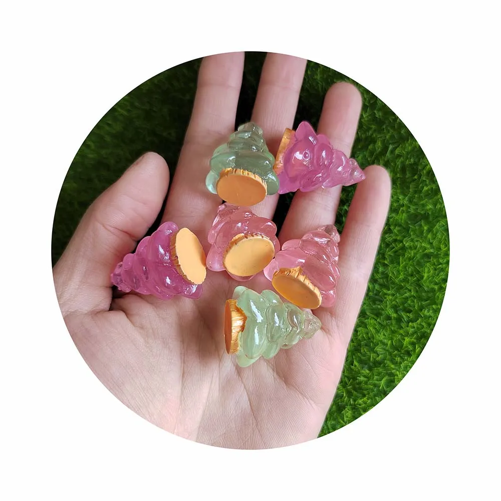 New Christmas Tree Luminous Glowing Yellow Crown Duck Resin Figurine Model Home Decor Fairy Garden Decoration Accessories Modern