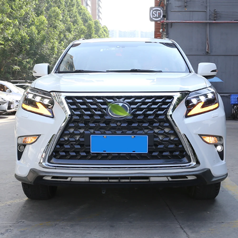 body kit Front bumper Grille for LEXUS 2014-2019 GX400 GX460 GX Full body kits Upgrade 2020 AUTO lexus gx460 Front bumper Grille