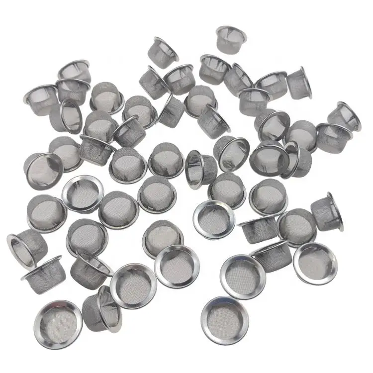 304Stainless steel hookah round wire mesh filter