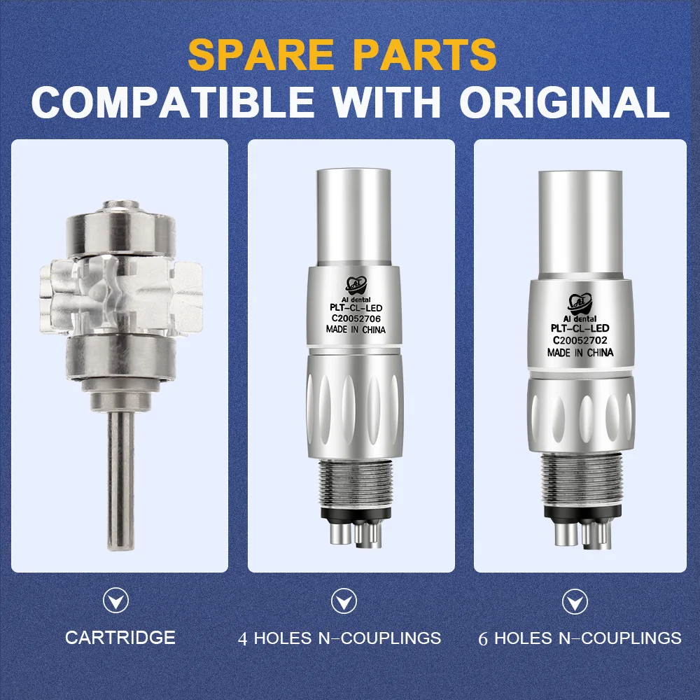 Стоматологические расходные материалы ротор воздушной турбины керамические подшипники наконечник Высокоскоростная дрель светодиодная муфта стандартная головка кнопка X600L