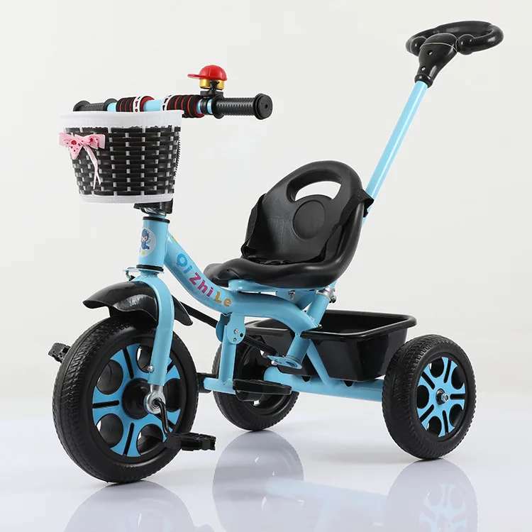 Cheap plastic three wheel push toddler 3 wheel kids tricycle children bike tricycles for kids