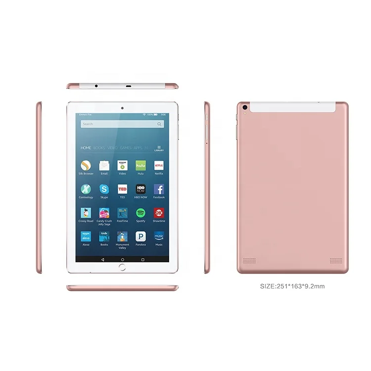 Specializing in the production of wholesale 10 inch tablet 800 * 1280 16:10 tablet 8 core 5000 mah large battery