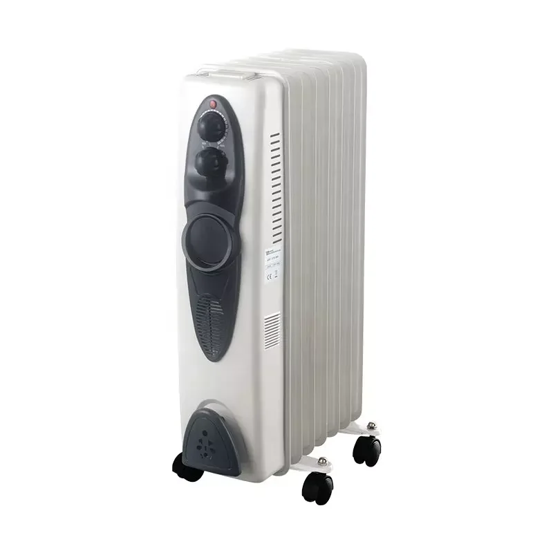 HY-A1 CE/RoHS certificated electric oil radiators heater 7fins/9fins/11fins/13fins with turbo fan and 24hours timer available