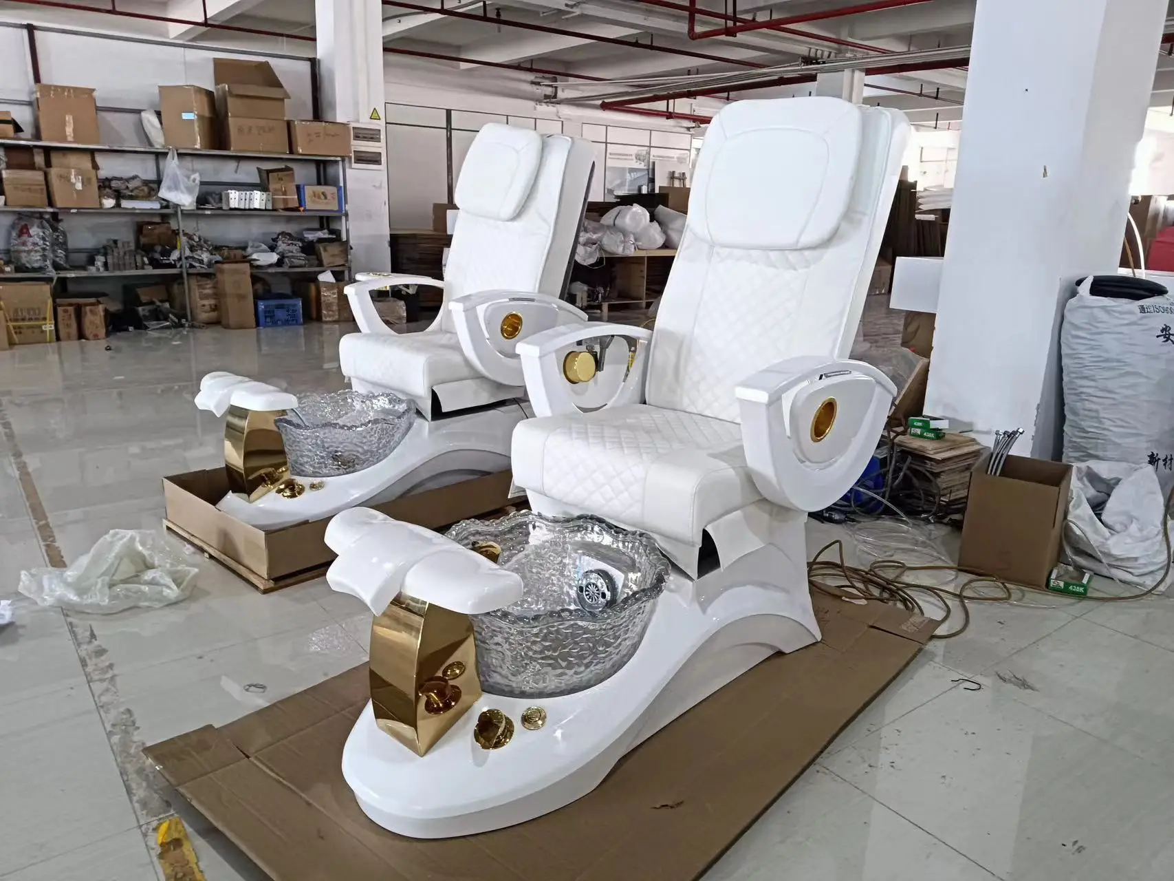 New Design Nail Station foot Spa Manicure and Pedicure Chair for sale customization available with massage