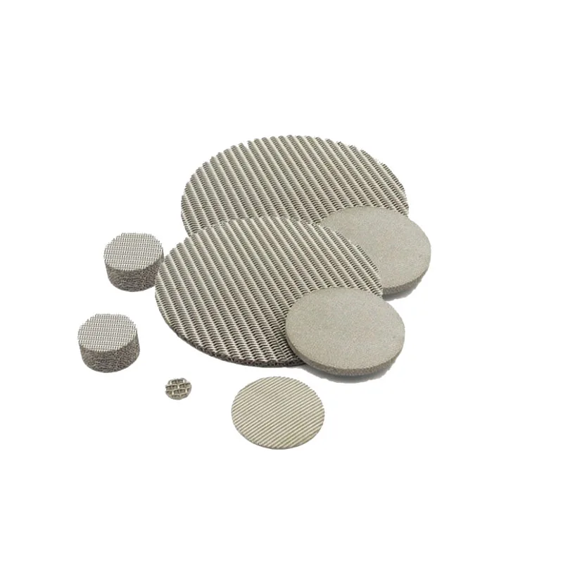 Sintered mesh filter stainless steel flameproof sheet sintered vulcanized plate multi-layer sintered mesh filter metal filter
