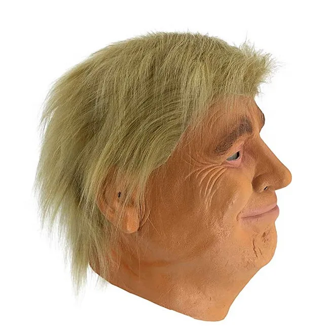 Wholesale Cosplay Mask Realistic Character Costume Latex Wig Halloween Print Cooling Feature for Halloween Cosplay