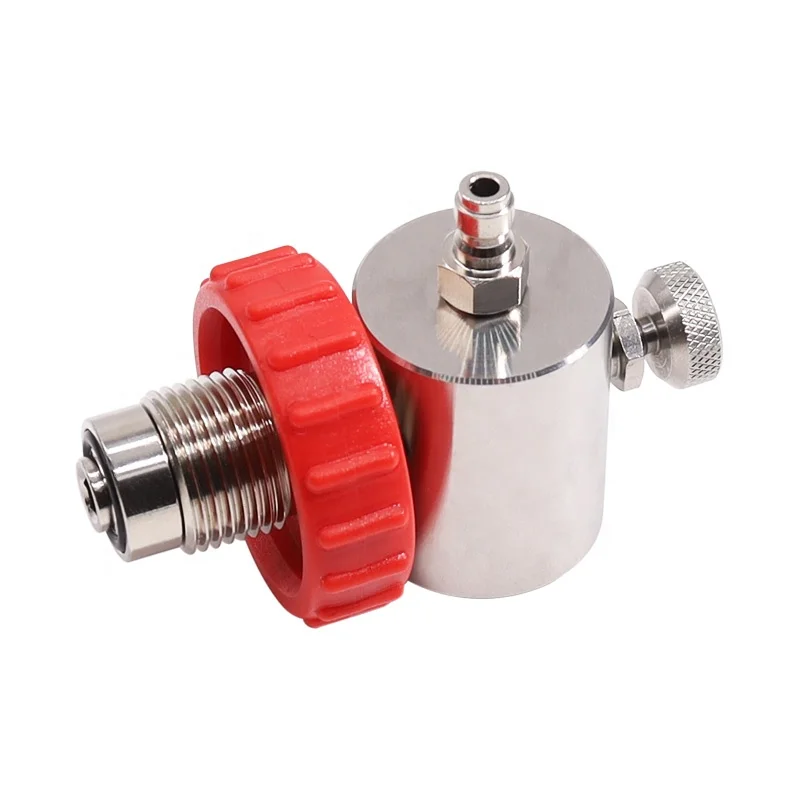 Pcp Valve Competitive Price HP Air Tanks Paintball SCBA CO2 Filling Station Refill Adapter Valve Connector