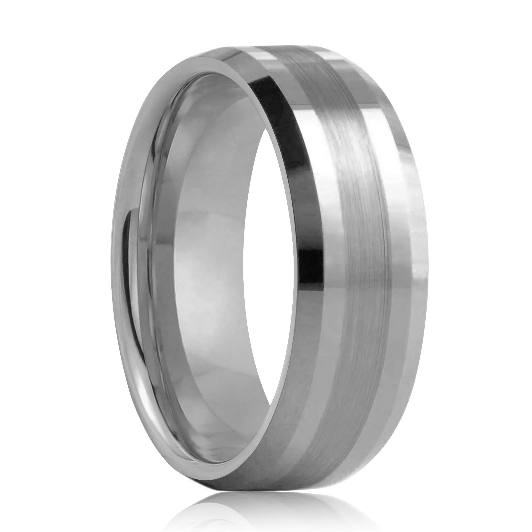 Hot Selling Gold Tungsten Ring for Men and Women