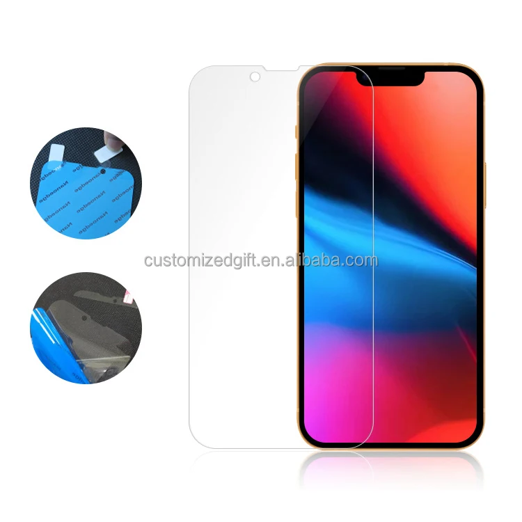 Anti Fog Phone Skin Shatterproof Protector Liquid Lamina 3d pantalla de celulare Rainproof Transparent Film for Samsung/iphone13