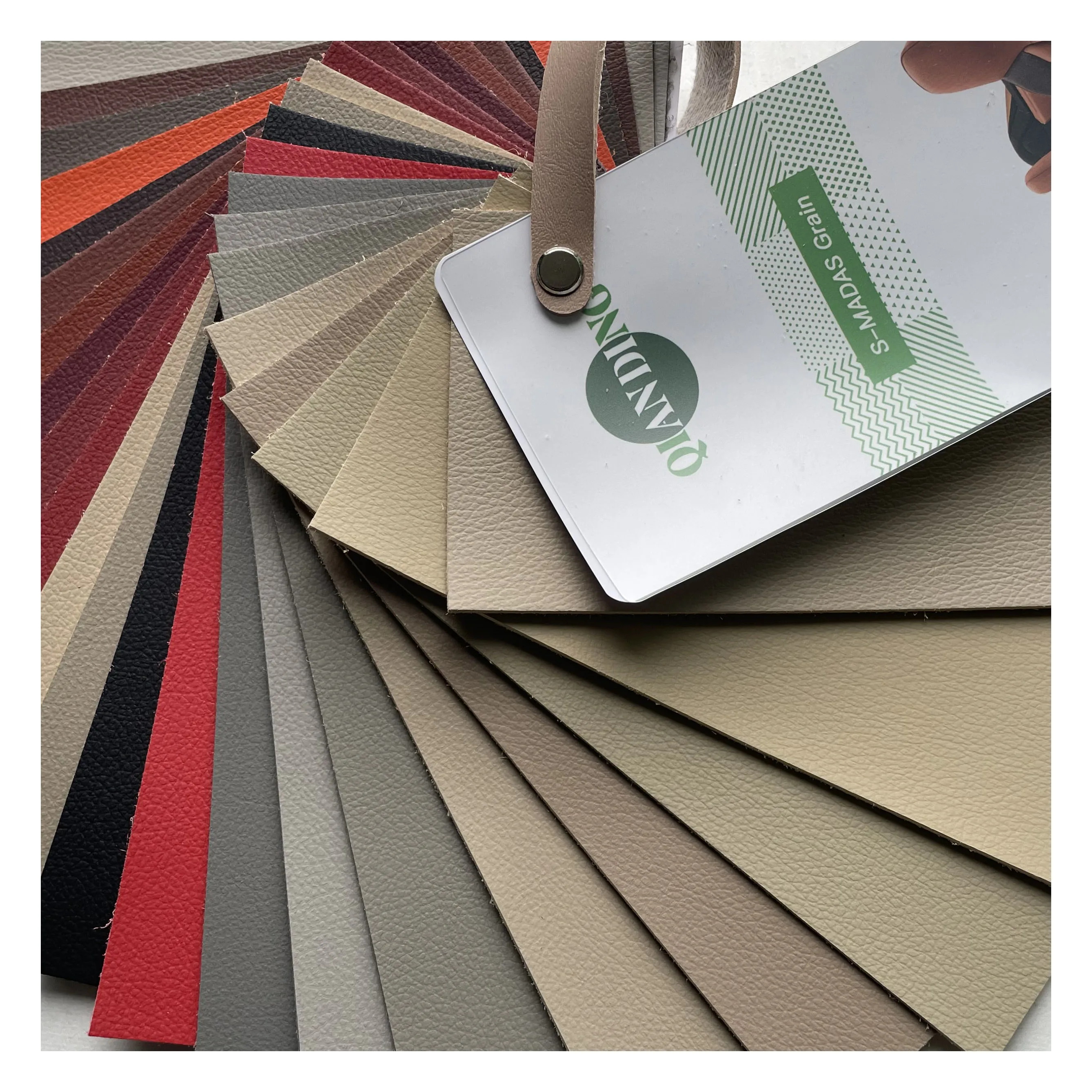 
Stock lot genuine microfiber pu synthetic vinyl leather for car seat 
