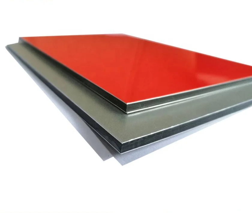 Competitive price exterior sandwich printing panel signage acm materials composite plastic panel for advertising