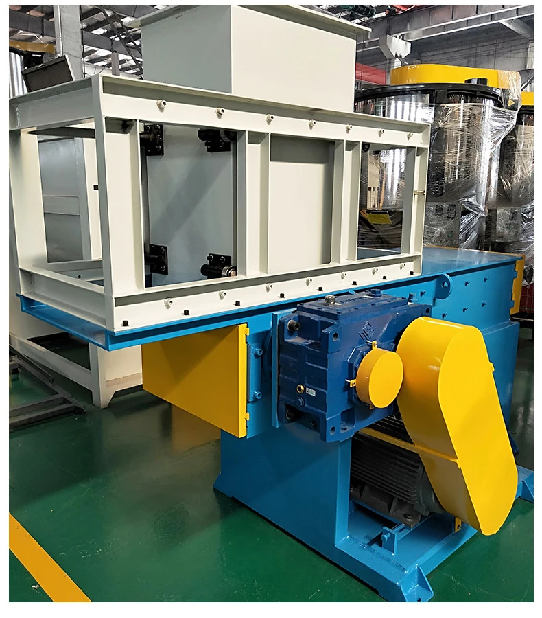 Multi-Function Single Shaft Plastic Shredder for Recycling Paper/Drum/ Wood/ Tyre/Film/Jumbo/ Woven Bag Shredding