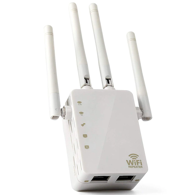  Простая установка внешний 4 шт. антенны 5 8 ГГц 1200 Мбит/с Wi Fi ретранслятор Wi-Fi расширитель