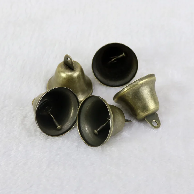 Factory Whole Sale Metal Christmas Tree Ornament Christmas Ornaments Bell Small Metal Craft Bells