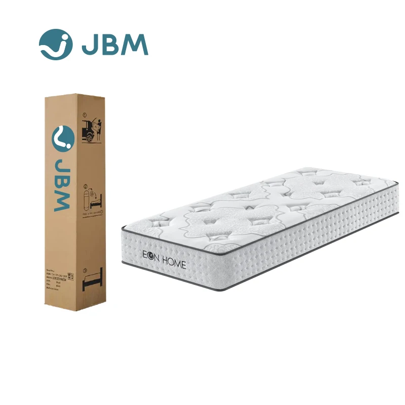 Массажный латексный ортопедический матрас в коробке роскошная удобная кровать независимые карманные Пружинные матрасы с эффектом памяти