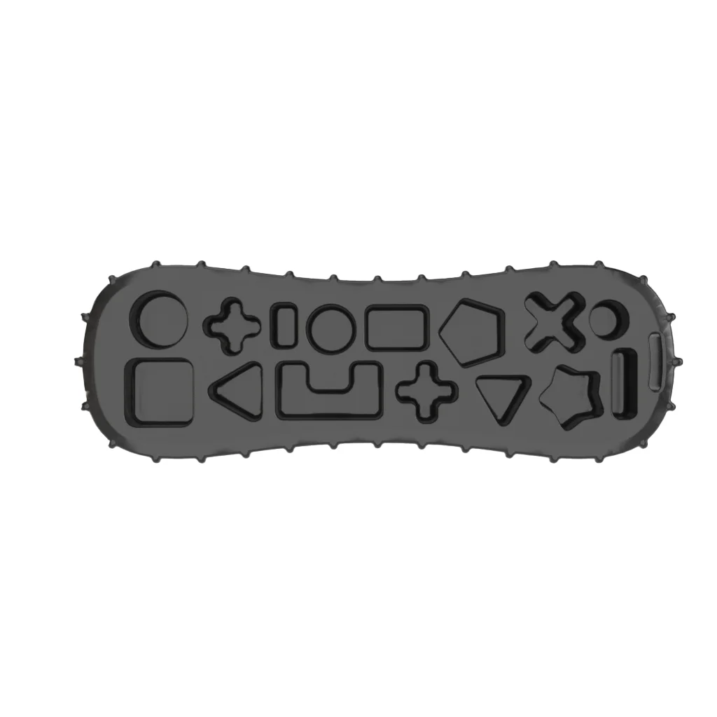 Wholesale TV Remote Control Design Silicone Baby Teether Silicone Baby Teething Toys